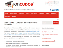 Tablet Screenshot of ioncudos.com